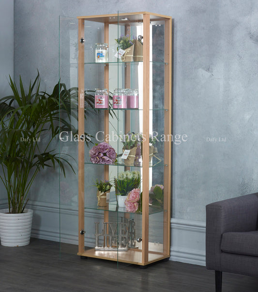 Iris - Universal display cabinet (Beech)