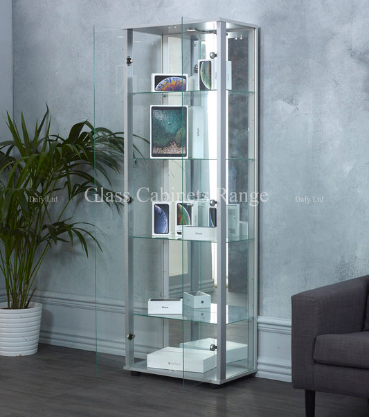 Flora - Universal display cabinet (Silver)